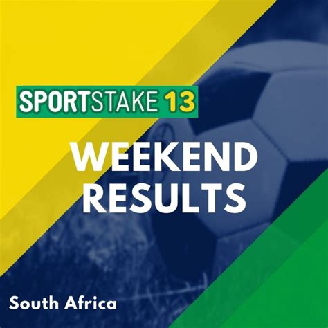 Sportstake 8 Midweek & Weekend Results » Ubetoo.